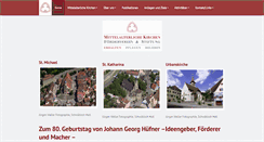 Desktop Screenshot of mittelalterliche-kirchen.de